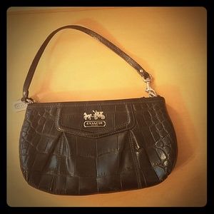 Small black Coach purse